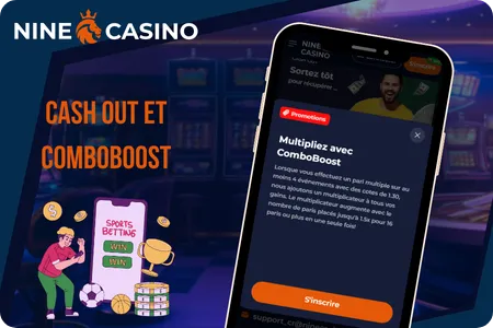 Nine Casino Cash Out et Comboboost